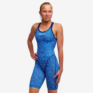 Girls Pebble Beach Fast Legs 1 Piece Swim Legsuit - Funkita