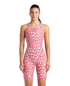 Racing: Women's Powerskin ST Next LE OB Leopard Geranium Racesuit Arena
