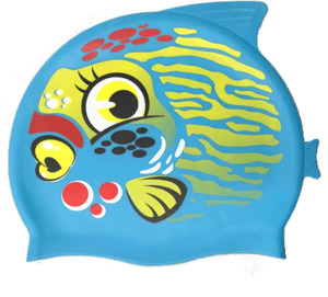 Kids Swim Caps: Animal Silicone Swim Caps