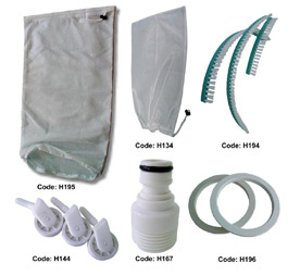 Products: Leaf Bagger - Curved Brush Kit - Swimjoy