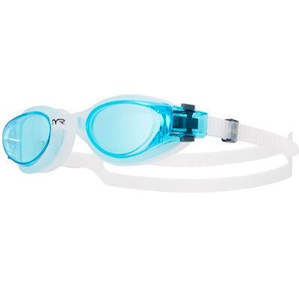 Goggles: TYR  Vesi Adult Fit Goggle - Clear/Blue