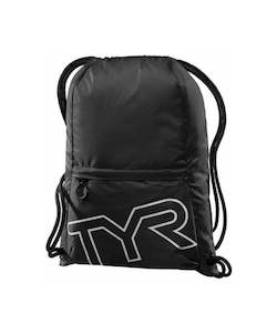 Tyr: TYR Black Drawstring Sack Pack