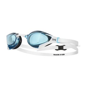 Featured: TYR Tracer-X RZR Swim Goggles: Blue/White