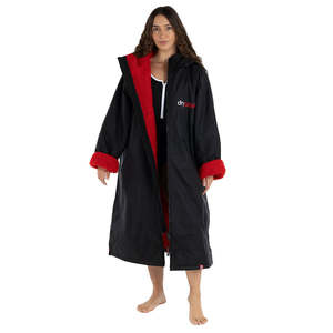 Featured: Dryrobe Advance Adults Change Robe, Black/Red