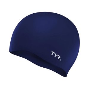 Swimming Caps: TYR Wrinkle-Free Youth Silicone Swim Cap