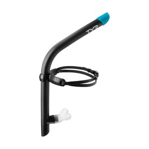 Swimming Aid Training Equipment: TYR Ultralite Snorkel 2.0, Black