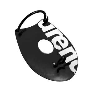 Swimming Aid Training Equipment: Arena Elite Swimming Hand Paddles, Black