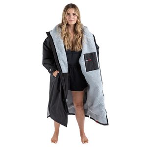 Dryrobe Advance Adults Change Robe, Black/Grey