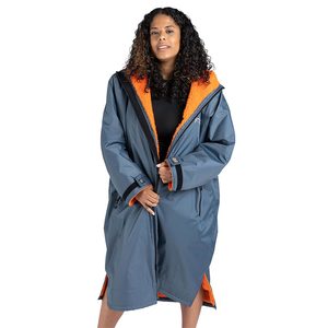 Dryrobe Advance Adults Change Robe, Dark Grey/Orange