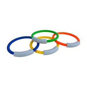 Swimming Pool Toys Inflatables: Aquavision Pool Dive Rings (4 Pack)