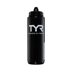 TYR Water Bottle: Black