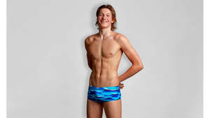 Boys Trunks: CLASSIC TRUNK STORM BUOY FUNKY TRUNKS