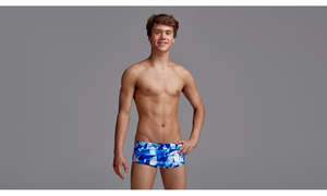 Boys Trunks: FAST GLASS CLASSIC TRUNK FUNKY TRUNKS