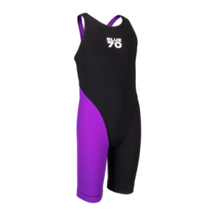Girls Racing: NERO STITCH KNEESKIN BLACK/PURPLE