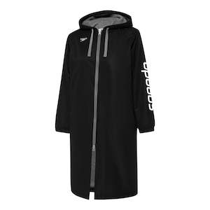 Speedo 1: SPEEDO BLACK UNISEX LOGO DECK COAT