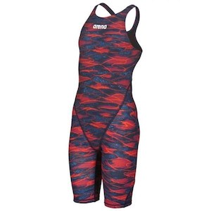 Pool Racing: GIRLS POWERSKIN ST 2.0 KNEESKIN JUNIOR BLUE RED ARENA