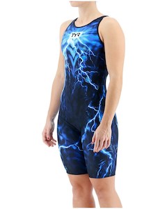 Pool Racing: WOMENS VENZO OBLIVION OPENBACK BLUE PHANTOM TYR