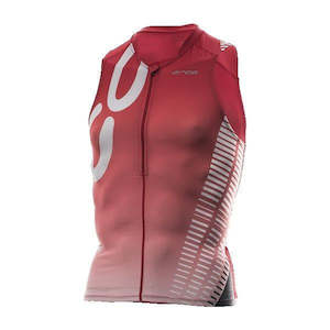 MENS 226 PRINTED TRI TANK 2015 ORCA - RED