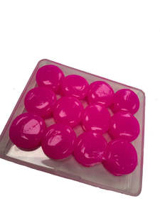 New: Silicone Ear Buds GLYDE- Coloured Pink