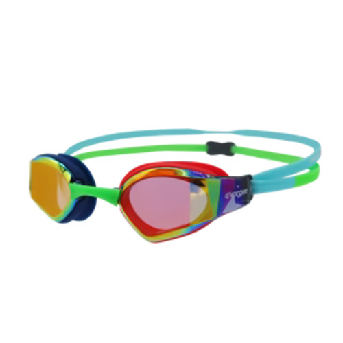 Products: VORGEE VELOX MIRRORED LENS GOGGLE- RED AND NAVY