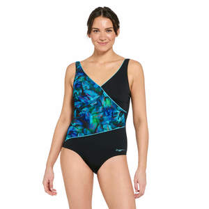 Products: ZOGGS WOMENS WRAP FRONT MYSTIC ONE PIECE