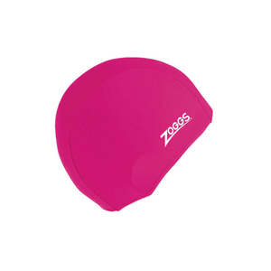 Zoggs Deluxe Stretch Swim Cap - Pink
