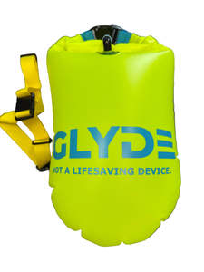 Safety Swim Tows: GLYDE SAFETY SWIM TOW FLOAT - LIME GREEN