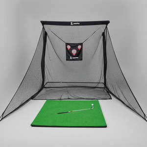 SwingFree Premium Net & Turf Bundle