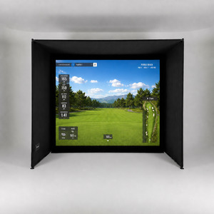 Simulators: SwingFree Golf Simulator Enclosure