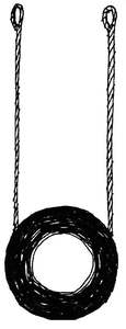 Hoop Tyre Swing