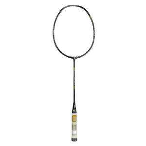 Rackets: APACS Nano Tubes 99 Badminton Racket (Black Glossy)