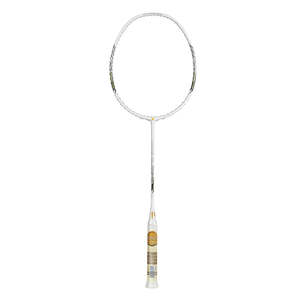 Rackets: APACS Nano Blade 110 Badminton Racket (White Matte)