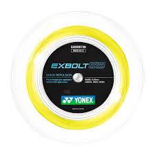 Strings: Yonex Exbolt 63 Badminton String
