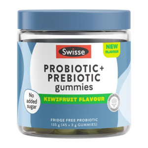 Gut Health: Probiotic + Prebiotic Gummies - Kiwifruit Flavour