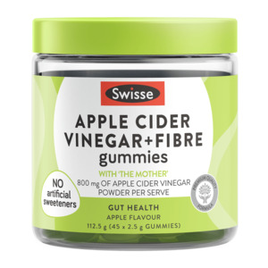 Gut Health: Apple Cider Vinegar + Fibre Gummies