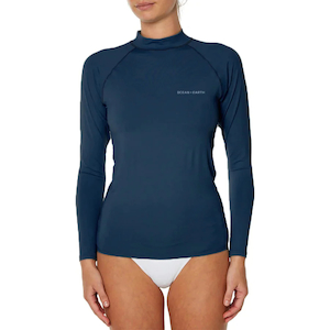 Ladies Eclipse L/s Rash Vest - O&e - Switch Stance Surf & Skate