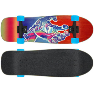 Products: Iridescent Hand 9.7" Cruzer - Santa Cruz - SWITCH STANCE SURF & SKATE
