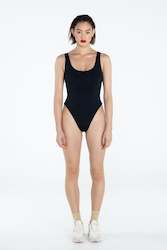 Womens One Piece Swimsuits: The Dunk One Piece Black