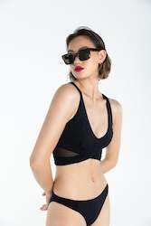 Bikini Bottoms: The Dunk Lo Bottom Black