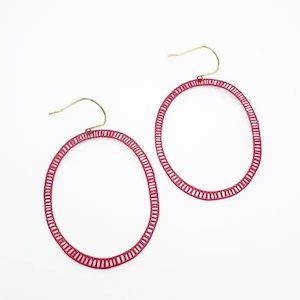 Earring - Dash Oval - 2 colours - Swoon