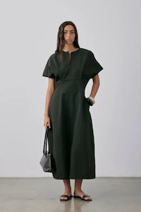Gregory - Mako Dress - Dark Khaki - Swoon