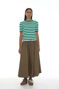 Ricochet Maria Skirt - Truffle - Swoon