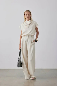 Gregory - Broun Pant - Parchment - Swoon