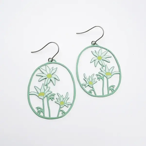 Products: Earrings - Flannel Flower - 2 colours available - Swoon