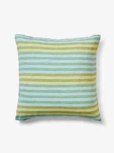 Products: Bonnie & Neil - Blue Green Stripes Pillowcase sets - 2 sizes - Swoon