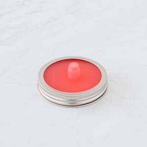 Utensils: One-way airlock fermentation lid for glass jar [WITH STAINLESS STEEL BAND]