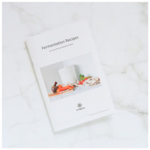 Utensils: Fermentation recipe booklet