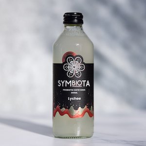 Finished Fermented Foods Drinks: Probiotic Water Kefir Soda - Lychee 300ml