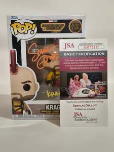 Autographed: Guardians of the Galaxy Volume 3 - Kraglin (1209) AUTOGRAPHED