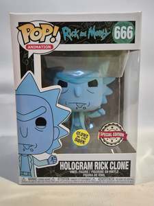 Rick and Morty - Hologram Rick Clone (666)